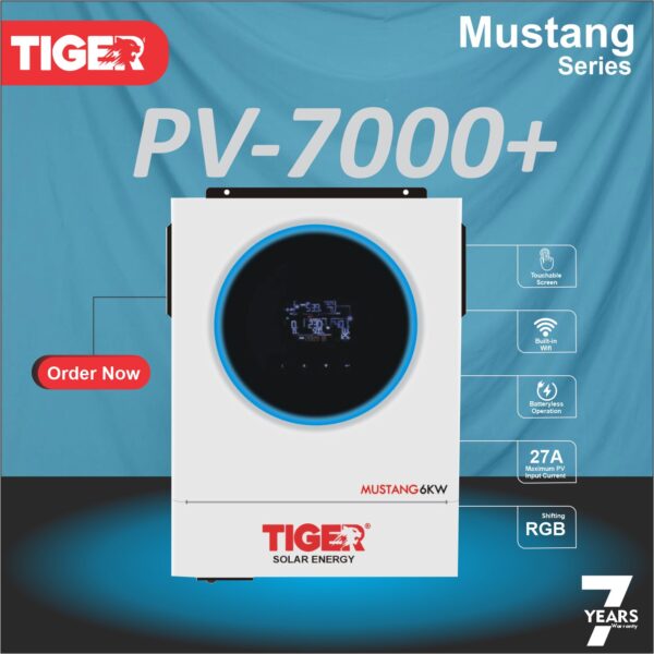 Tiger mustang series inverter 6kw