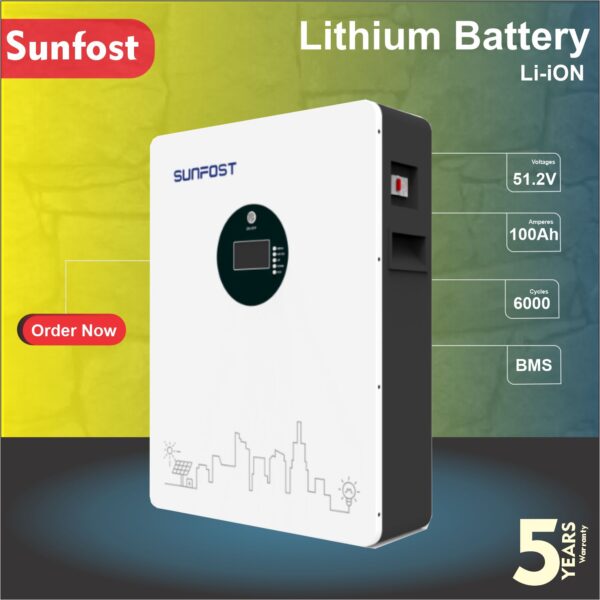 Sunfost Lithium battery 51.2v 100ah price