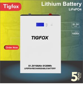 tigfox lithium battery LiFePO4