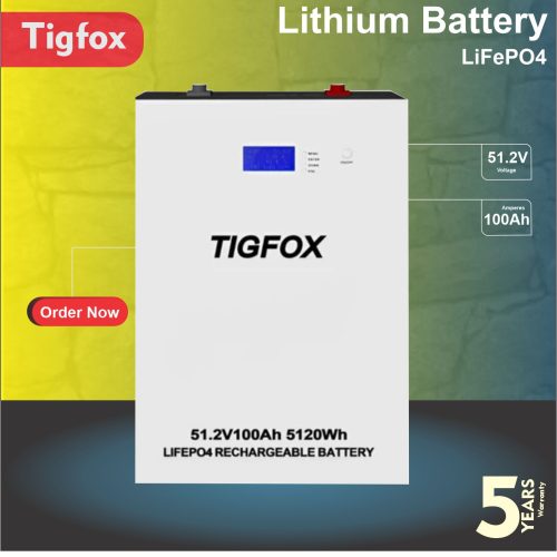tigfox lithium battery LiFePO4